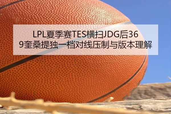 LPL夏季赛TES横扫JDG后369奎桑提独一档对线压制与版本理解